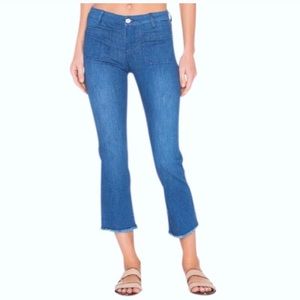 Sanctuary Patch Pocket Cropped Jeans